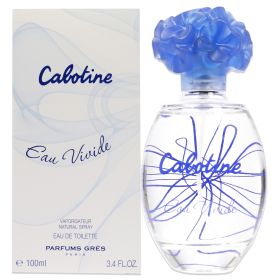 Cabotine Eau Vivide by Parfums Gres for Women - 3.4 oz EDT Spray