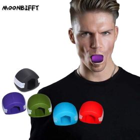 Jawline Training Thin Face Fitness Ball Facial Muscle Activate Exercise Mouth Masseter Jaw Chin Slimming Mandibular Lift Tools (Color: Red)