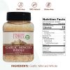 Pride of India – Garlic Minced – Gourmet Seasoning – Ideal for Dips/Sauces/Bread/Salad/Stir-Fries – Ideal Pantry Condiments – Easy to Use